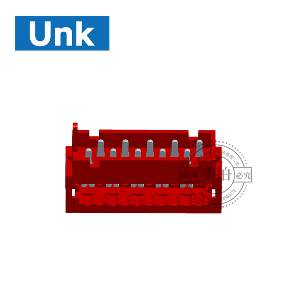 红色线端IDC10P
